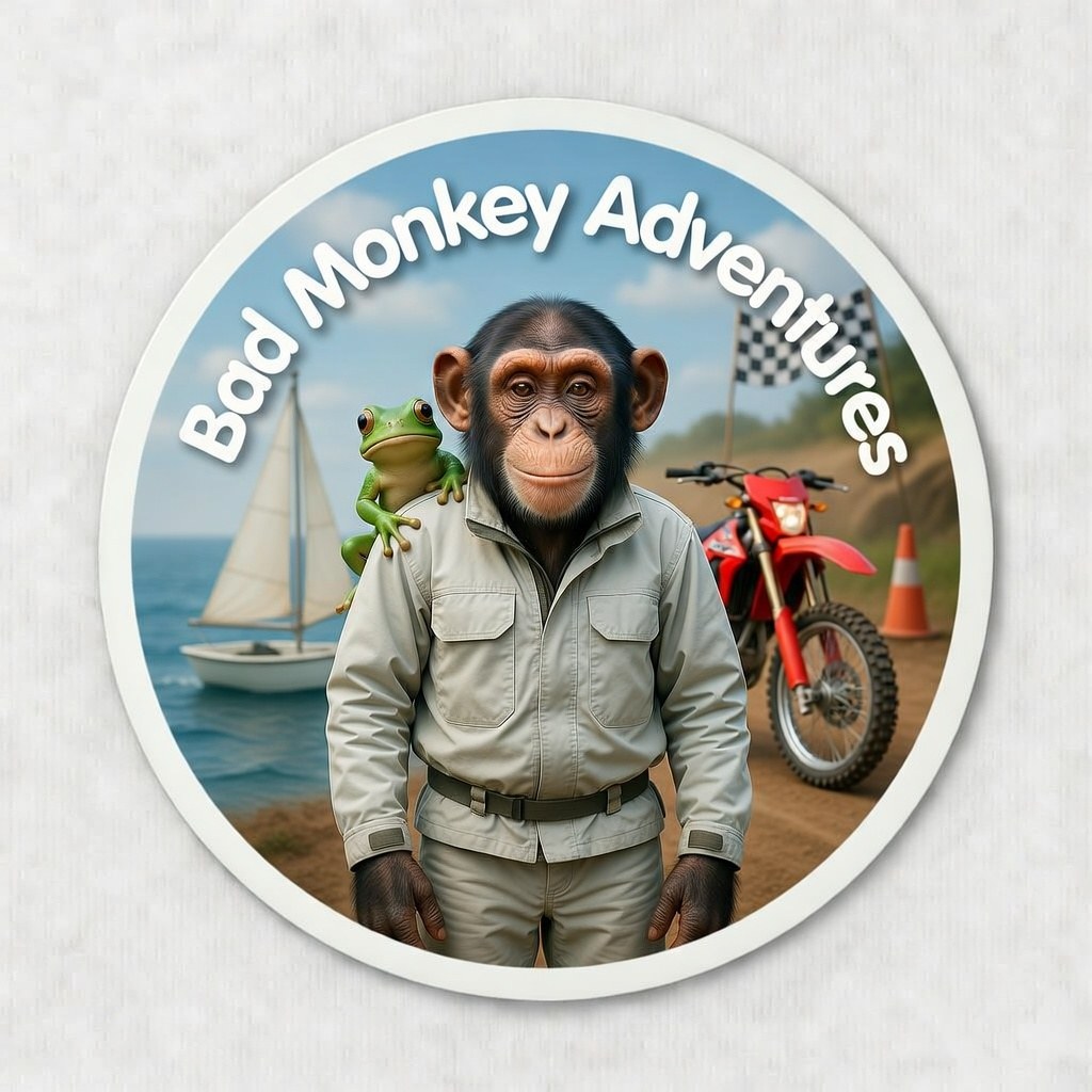 Bad Monkey Adventures logo